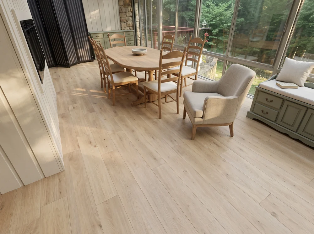 Nano Banana Pro AI-edited Residential sunroom
